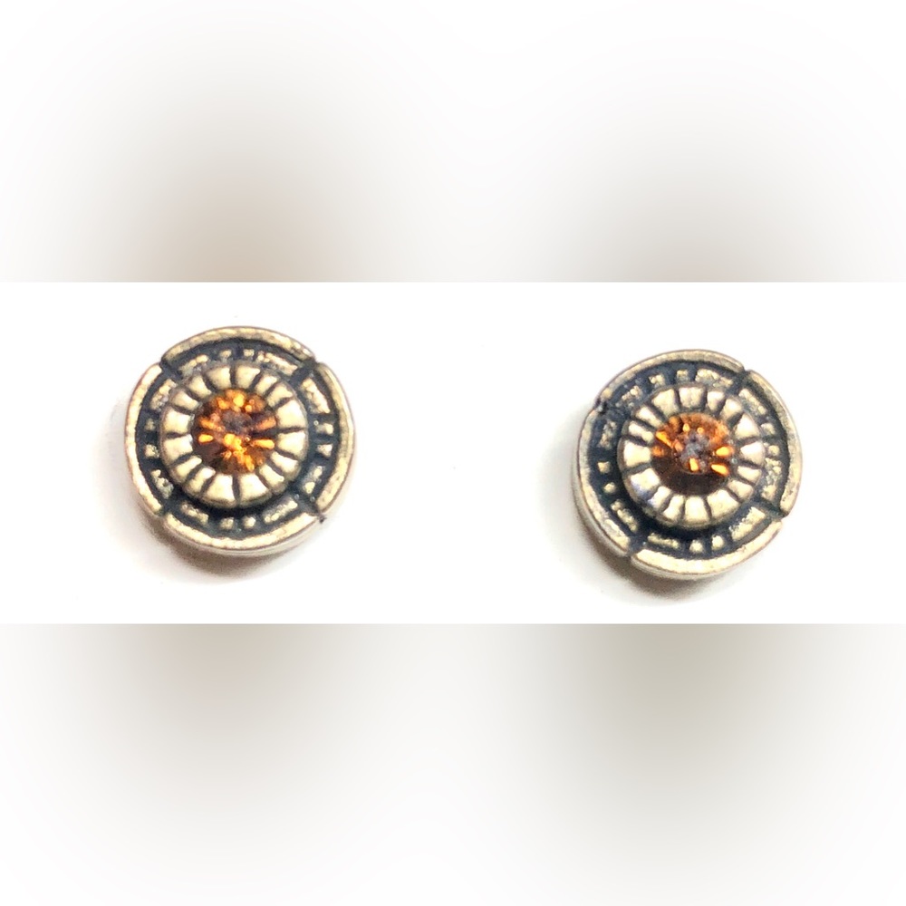Patricia Locke Vintage Swarovski Stud Earring
